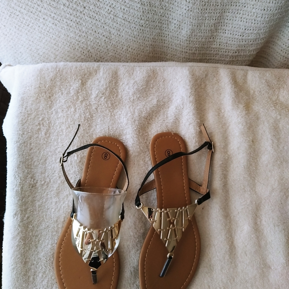 Summer Gold Sandal